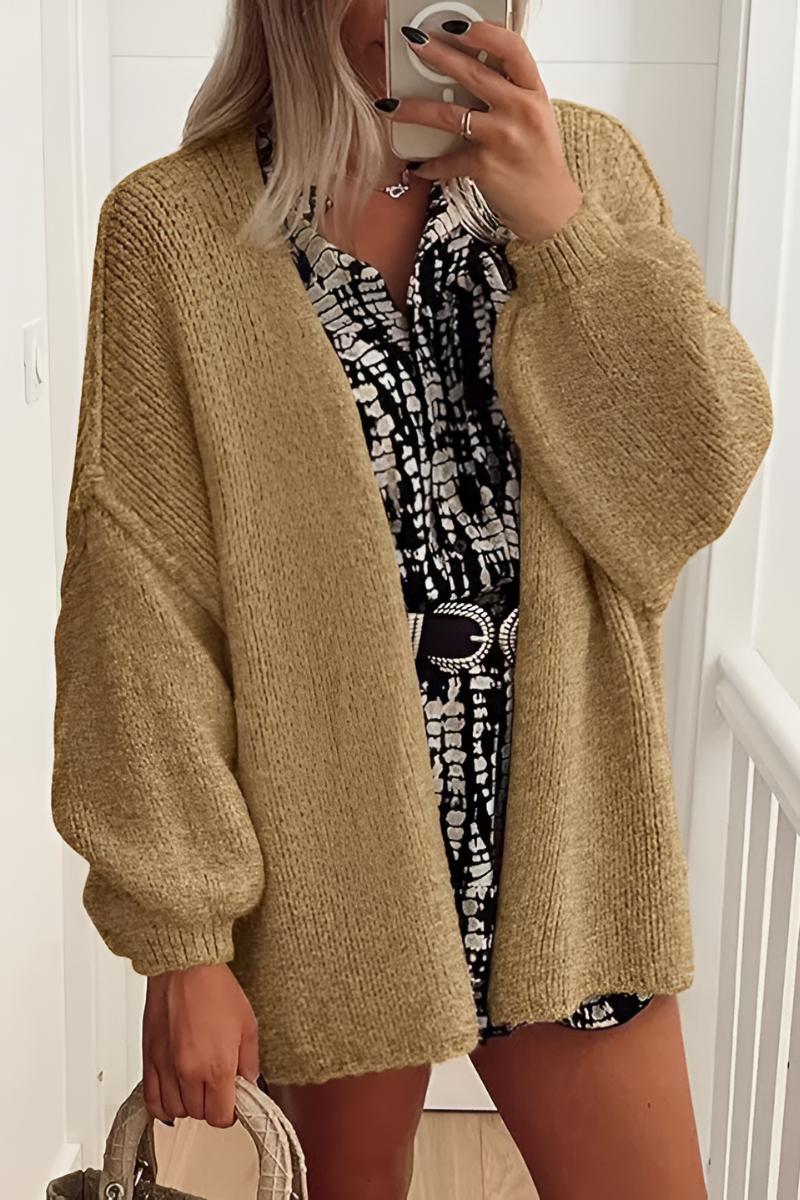 Luna™ | Oversized Gebreide Cardigan
