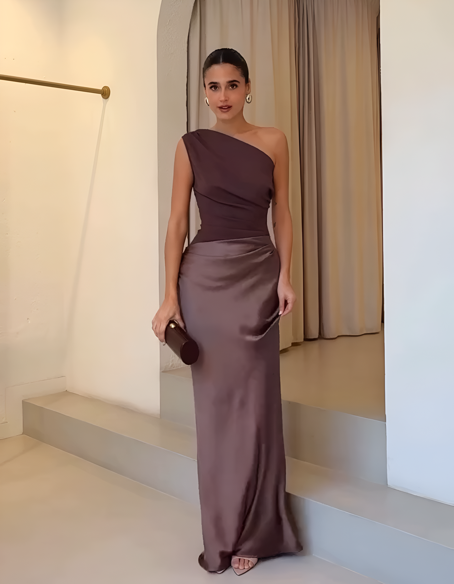 Joelle™ | Stijlvolle One-Shoulder Jurk