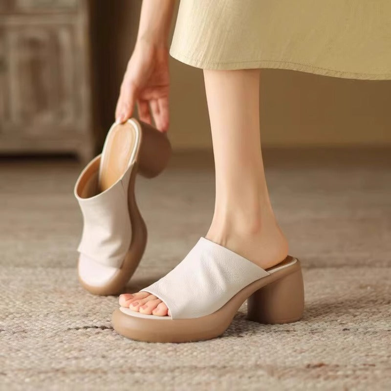 Evie™ | Orthopedische Comfortabele Slippers Met Hak