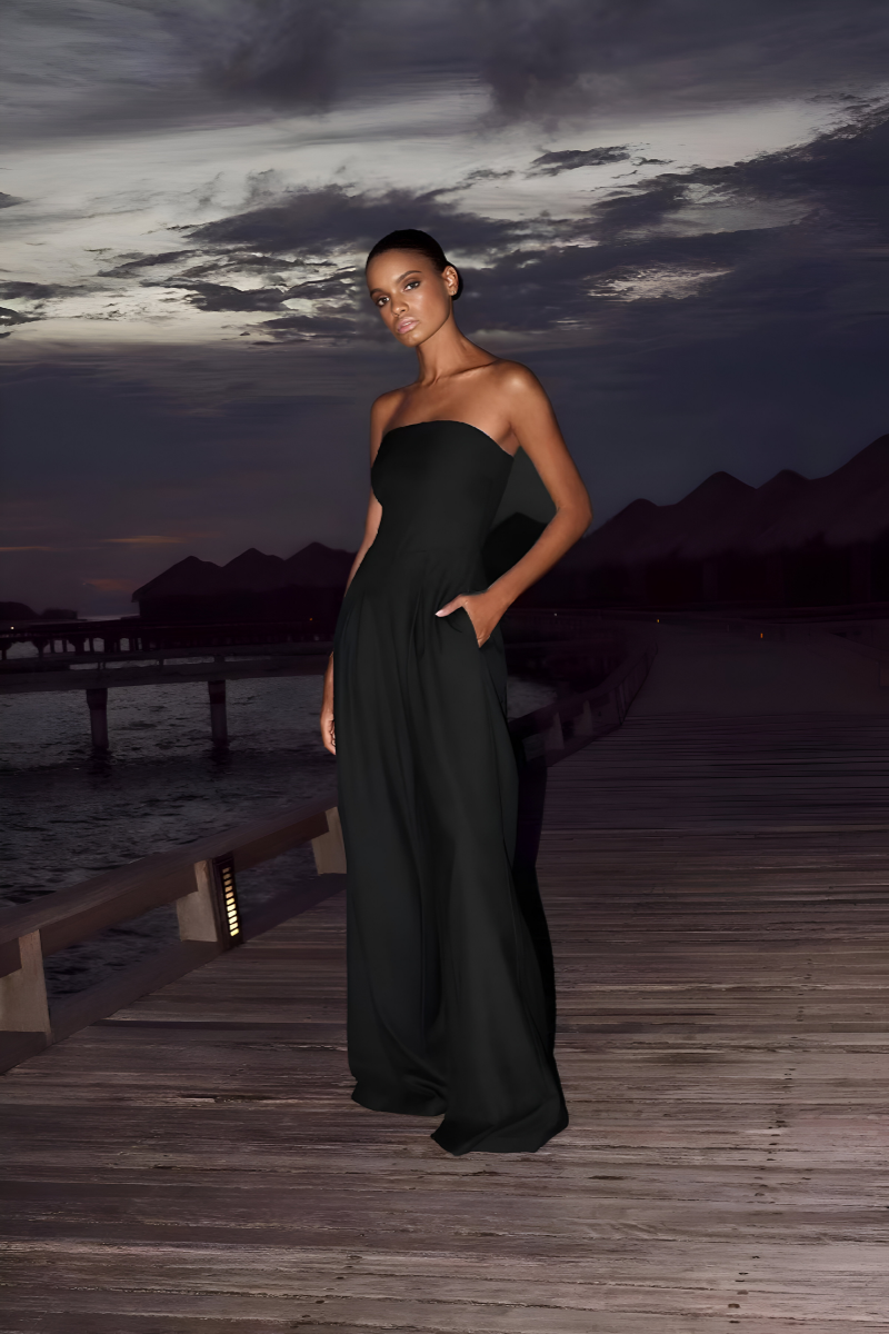 Zita™ | Elegante Strapless Jumpsuit