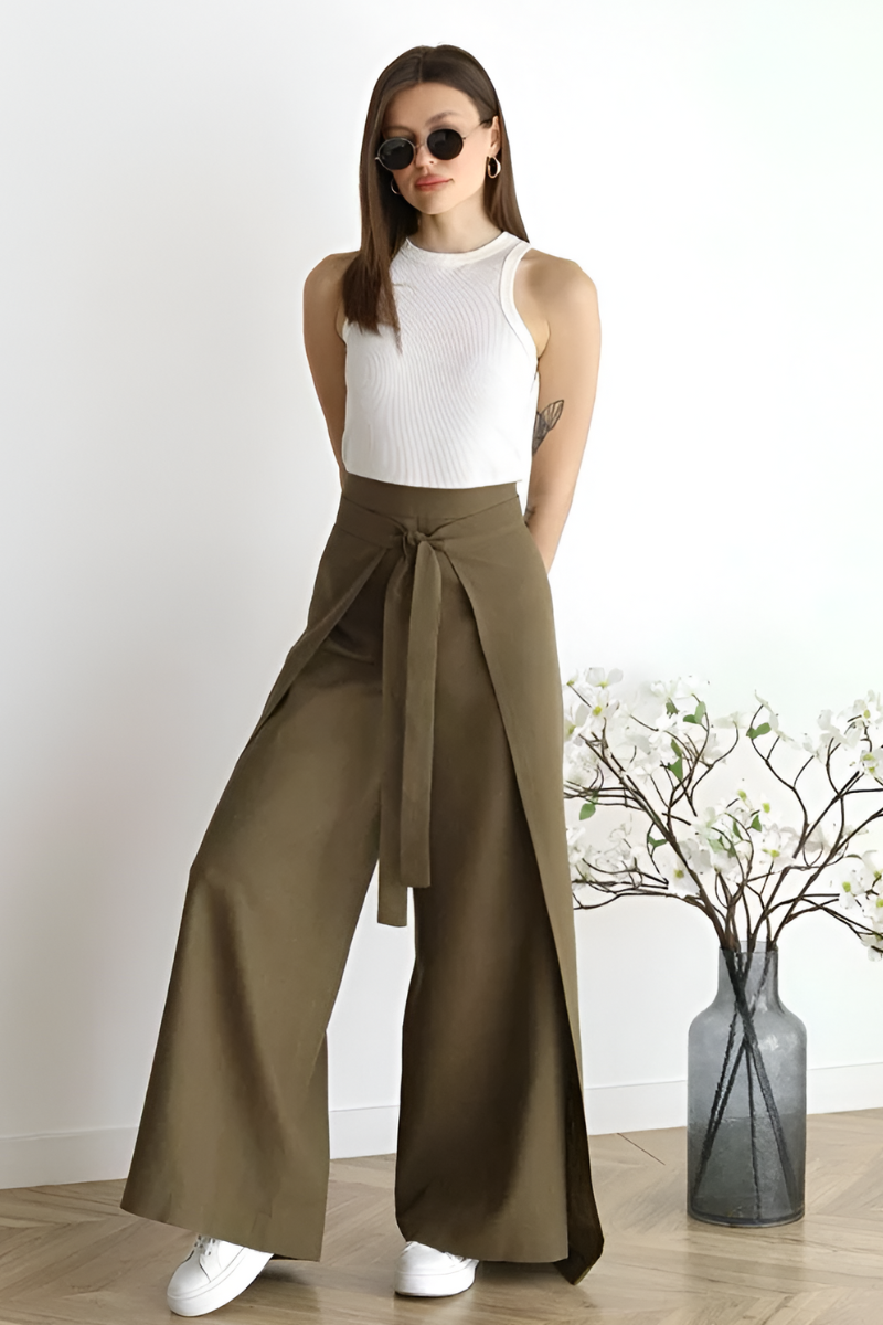 Milou™ | Broek met Wijde Pijpen