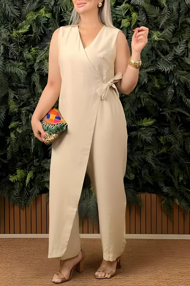 Lilianna | Stijlvolle jumpsuit met een wikkelontwerp