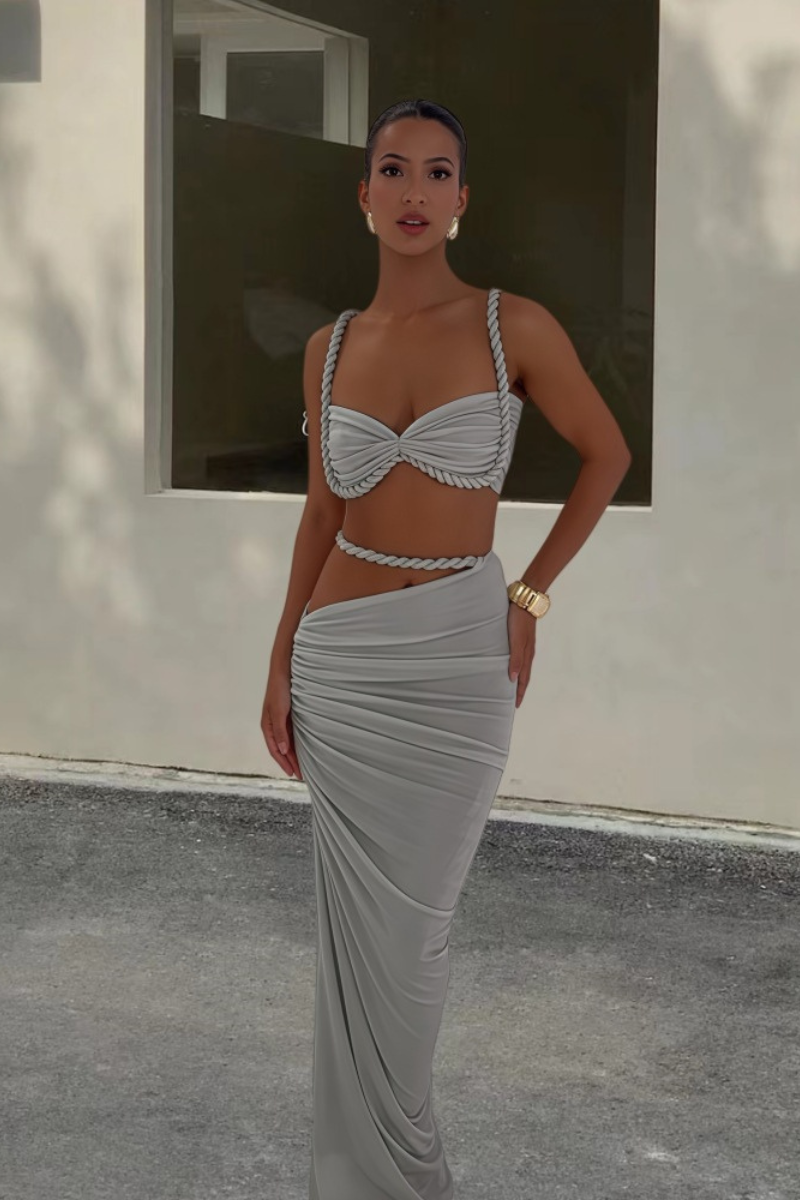 Noa™ | Tweedelige set met gevlochten bandjes