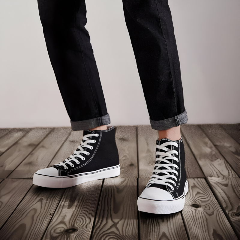 Esmée™ | Orthopedische Hoge Sneakers met spijkerstof