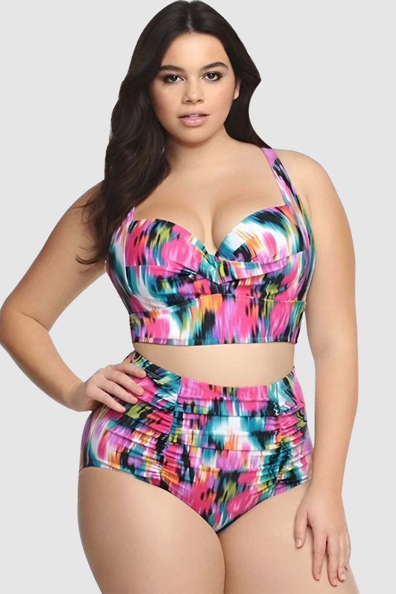 Louna™ | Plus Size Stretchy Tummy Control Bikini