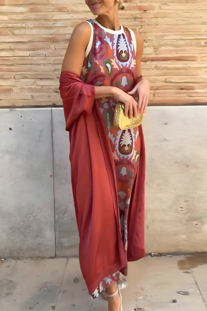 Bella™ | Tweedelig Setje met Print