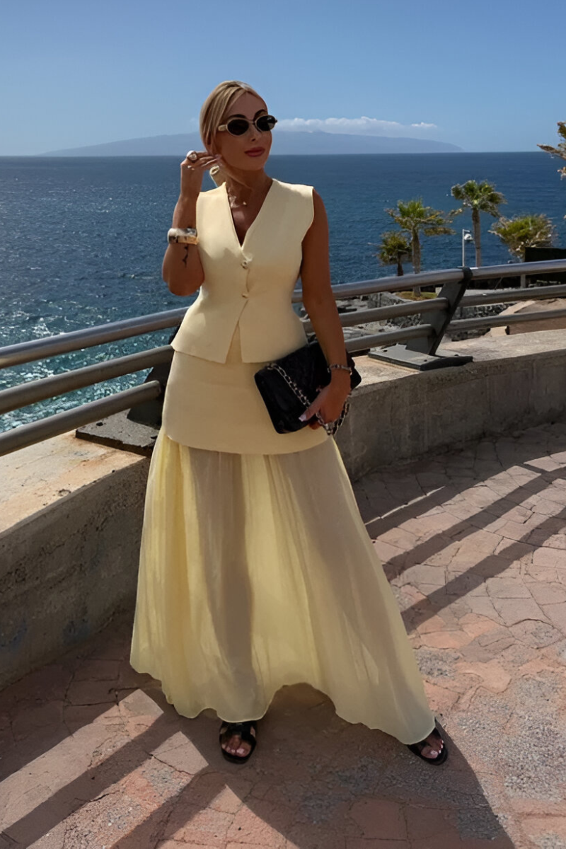 Tess™ | Casual Rok Set