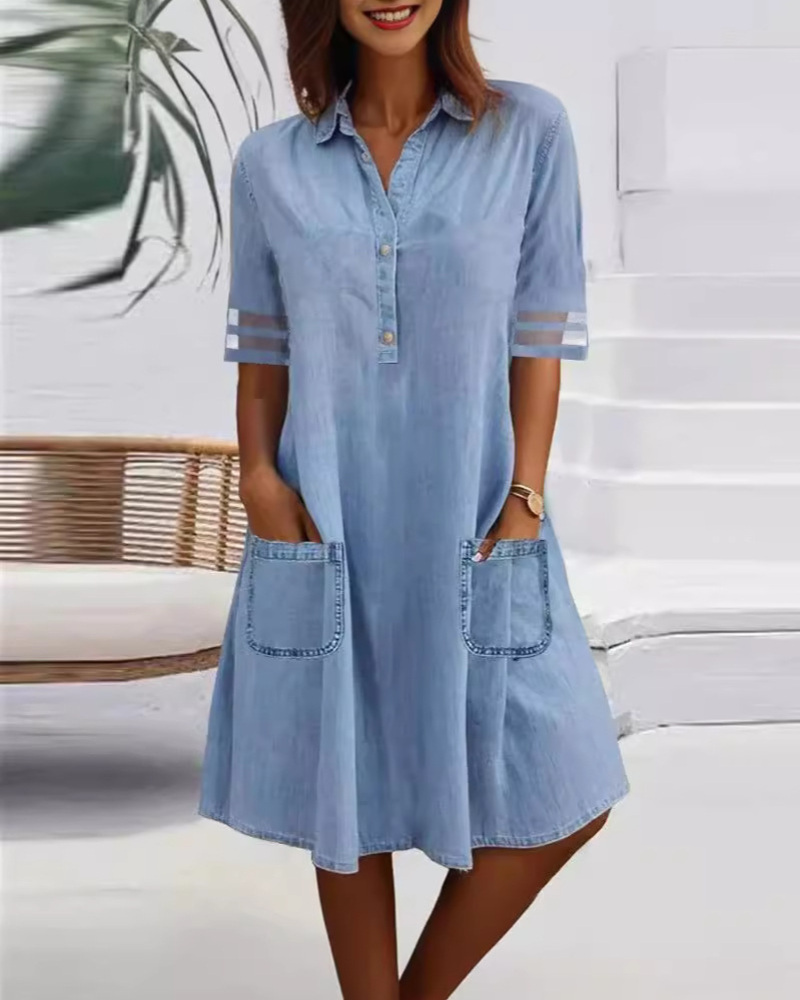 Myla™ | Spijker Mini Jurk