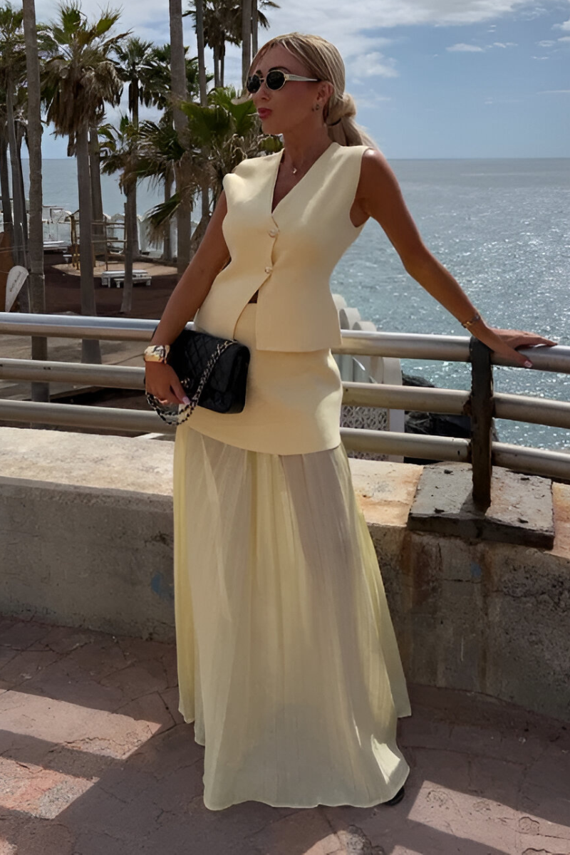 Tess™ | Casual Rok Set