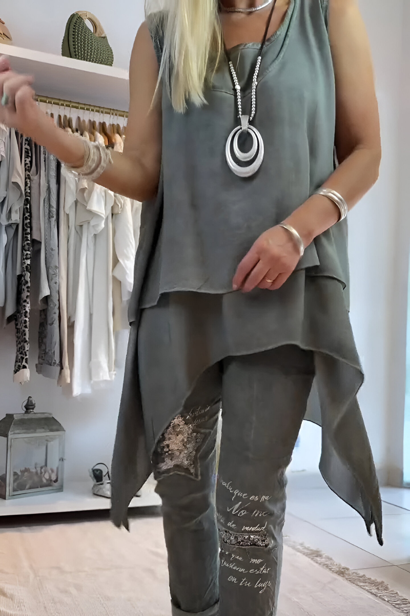 Hadewych™ | Elegante Twee-Delige Set