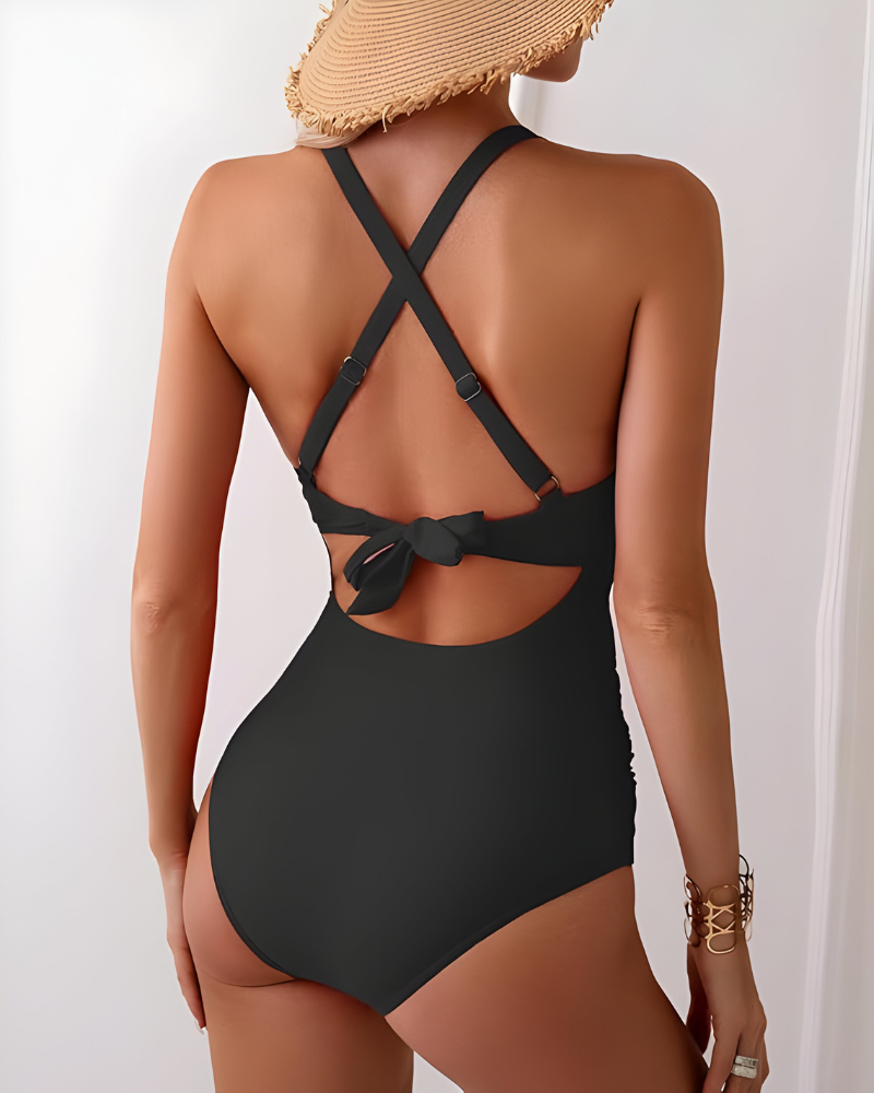 Selena™ | Elegante shaping badpak met cut-out design