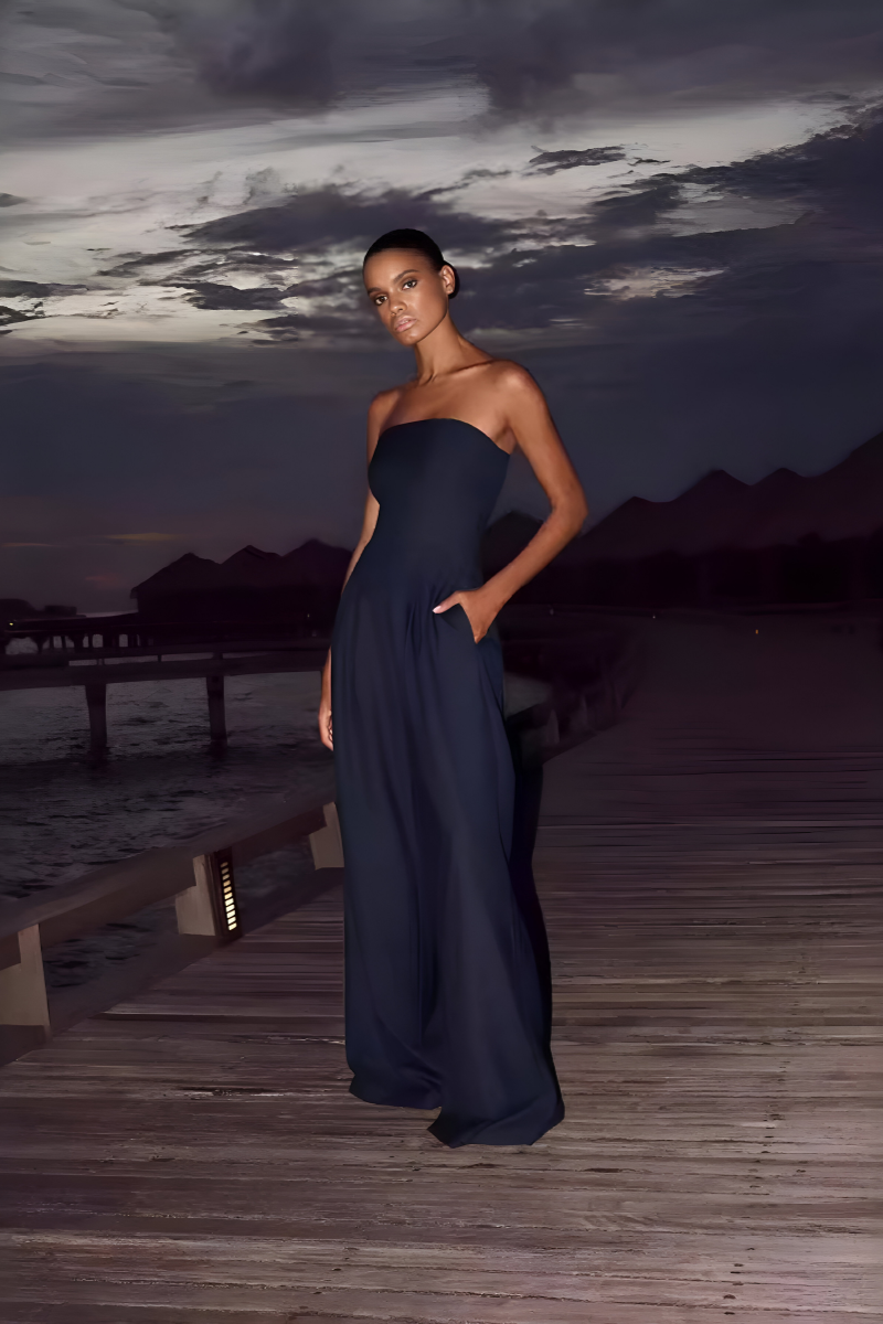 Zita™ | Elegante Strapless Jumpsuit