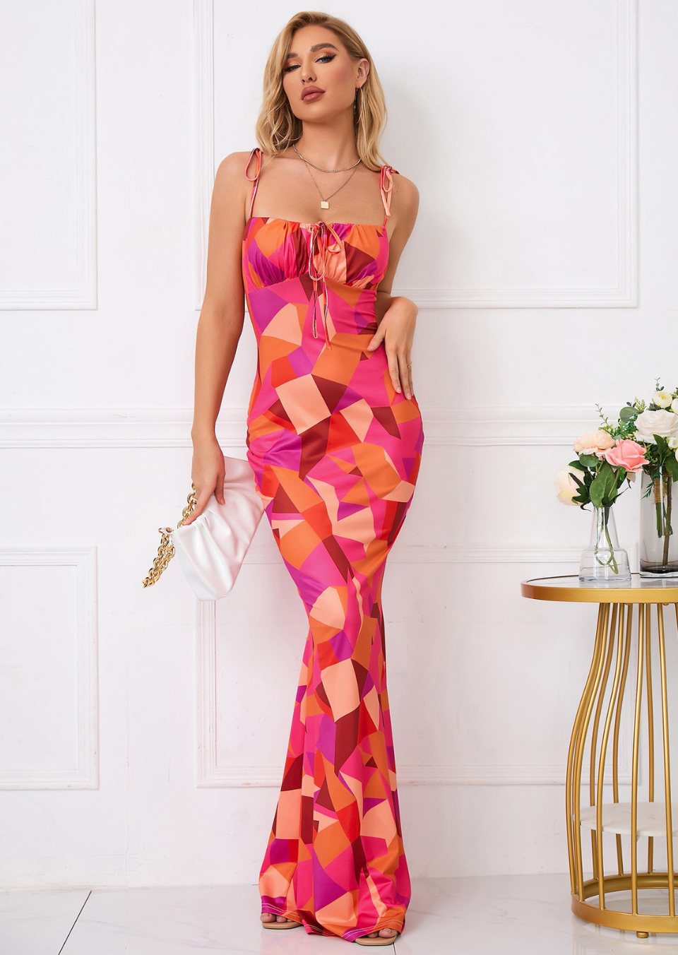 Klara™ | Maxi-jurk met Bloemenprint