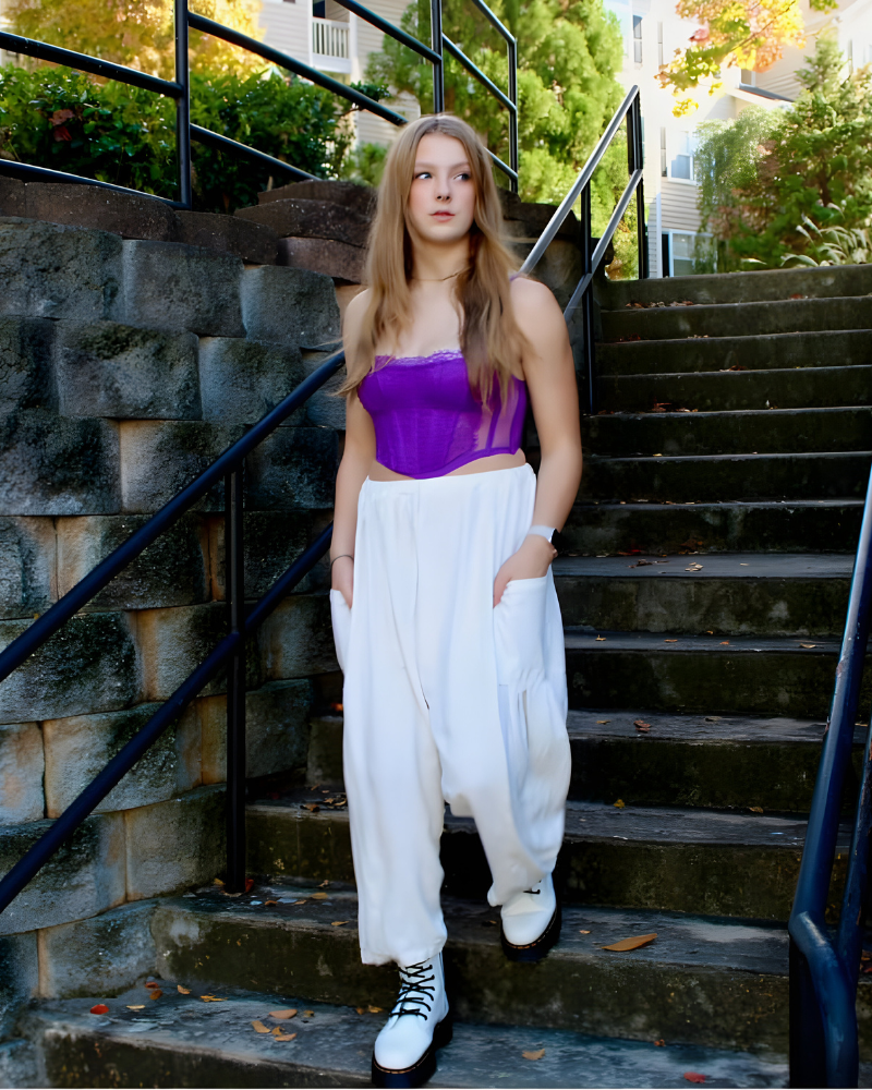 Elisa™ | Luchtige linnen broek met elastische taille