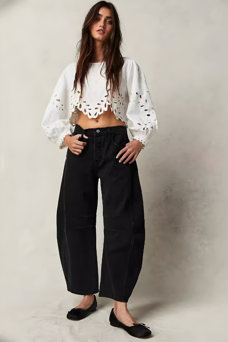 Lia™ | Stijlvolle Baggy Jeans