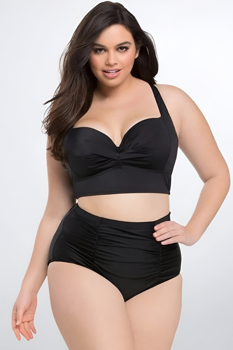 Louna™ | Plus Size Stretchy Tummy Control Bikini