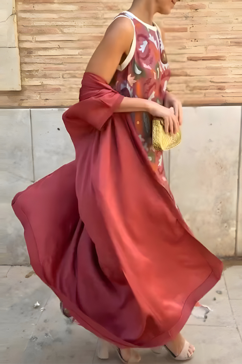 Bella™ | Tweedelig Setje met Print