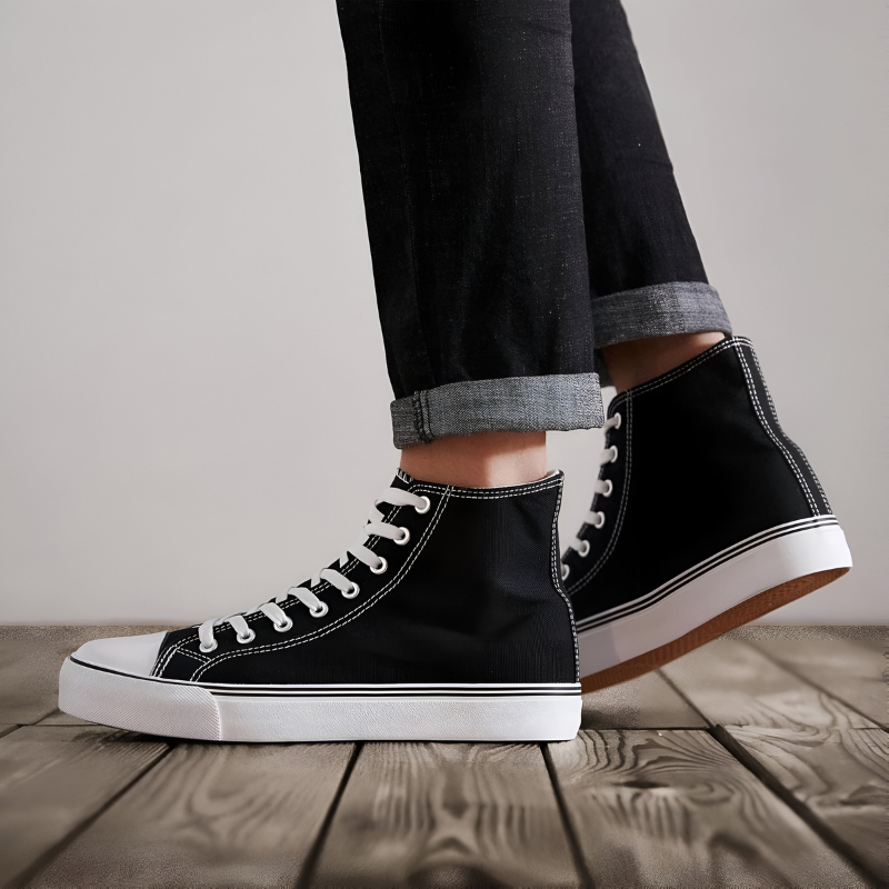 Esmée™ | Orthopedische Hoge Sneakers met spijkerstof