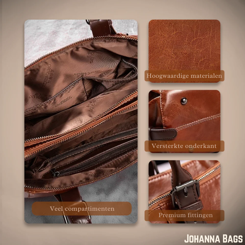 Silke’s Luxe Statement | Tijdloze Tas van Vegan Leer