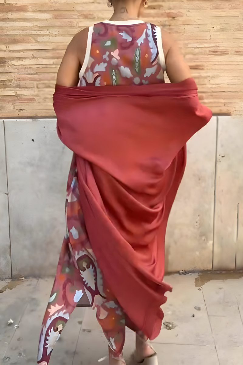 Bella™ | Tweedelig Setje met Print