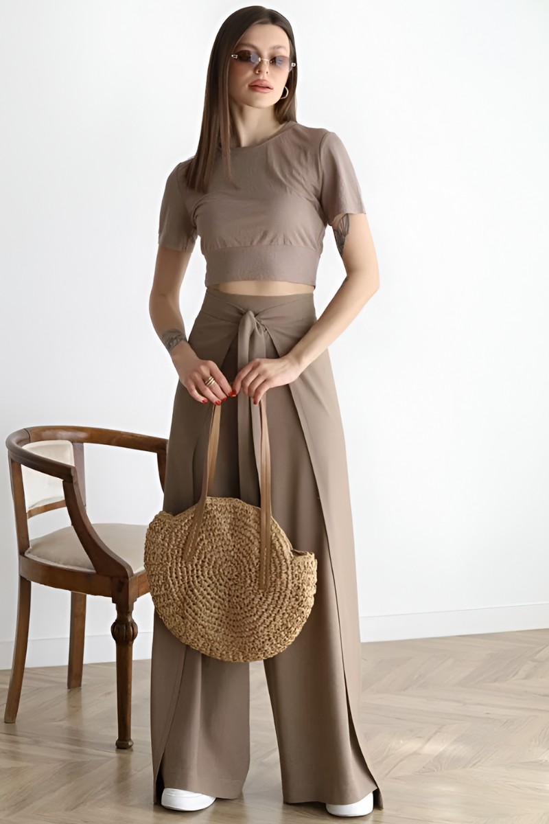 Milou™ | Broek met Wijde Pijpen