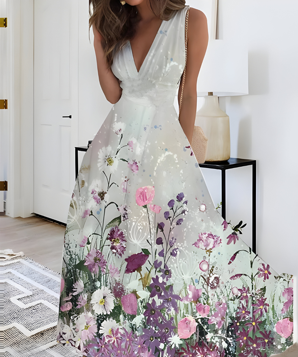 Maeve™ | Stijlvolle & Bloemige Jurk