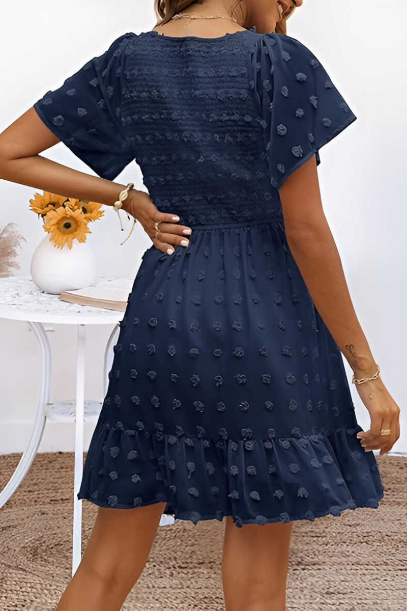 Livara™ | Zomerjurk Met Bloemenstructuur