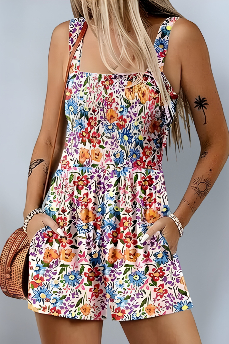Isla™ | Jumpsuit met Bloemenprint