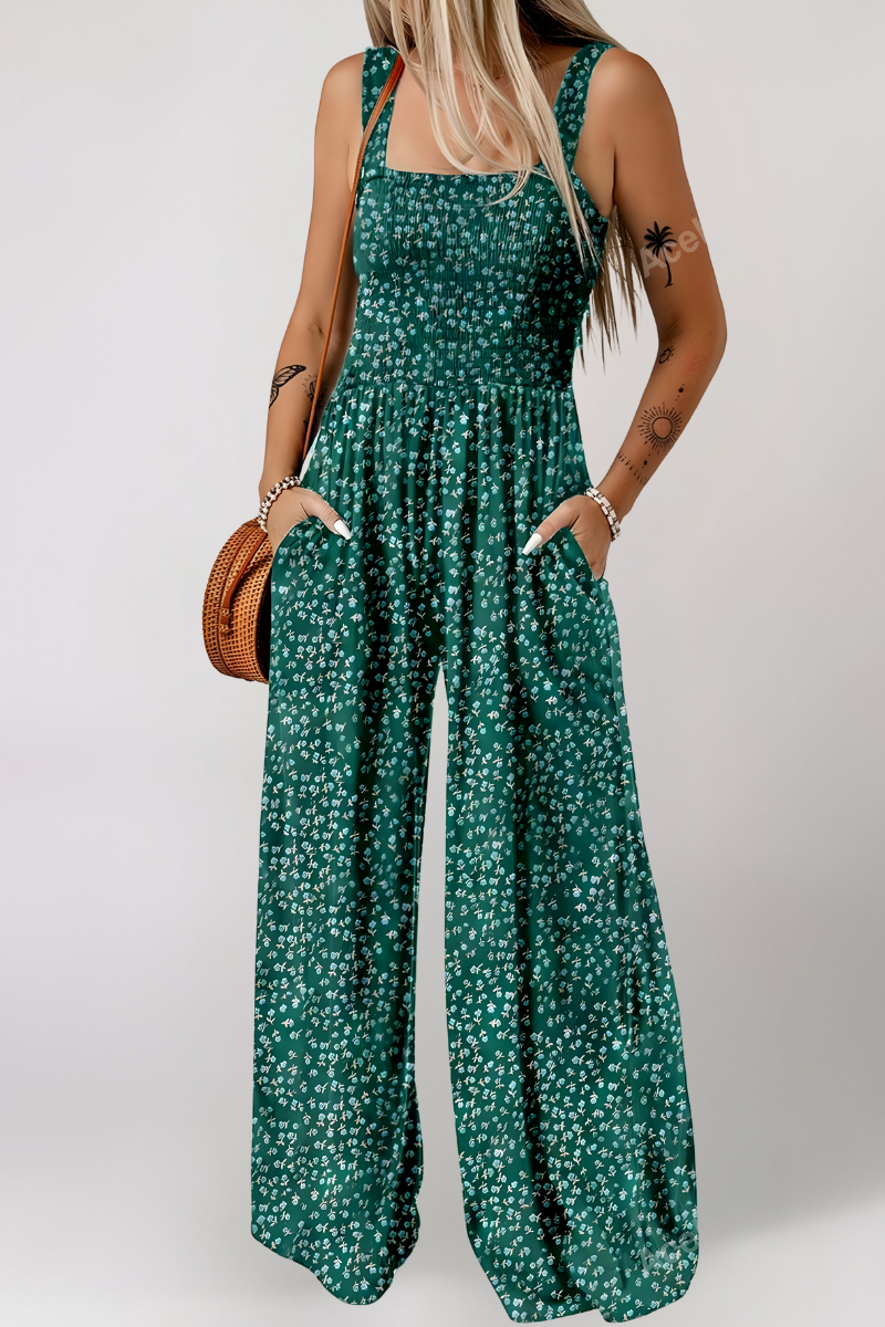 Mila™ | Mouwloze Jumpsuit met Bloemenprint