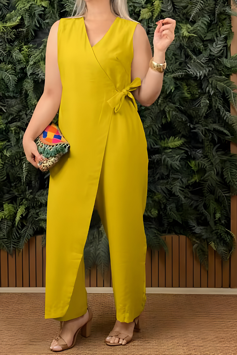 Imke™ | Klassieke Relaxte Pasvorm Jumpsuit