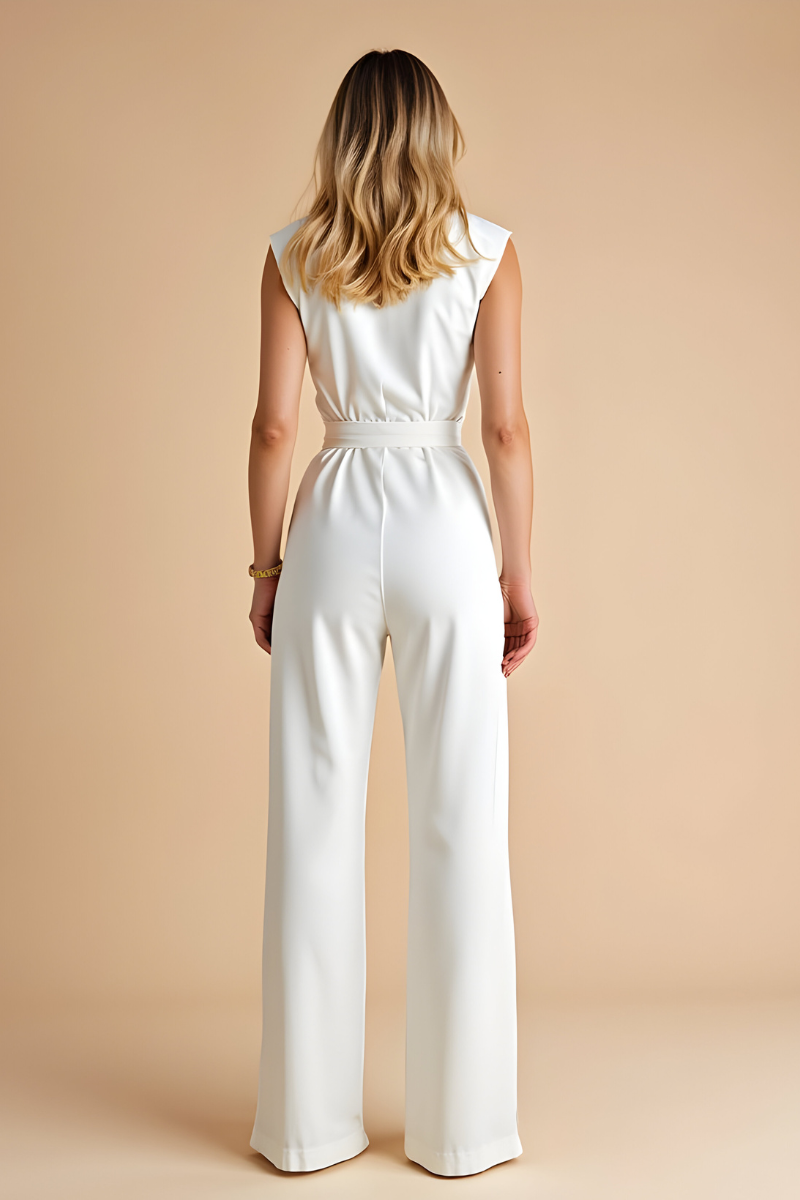 Eliniek™ | Stijlvolle & Mouwloze Jumpsuit
