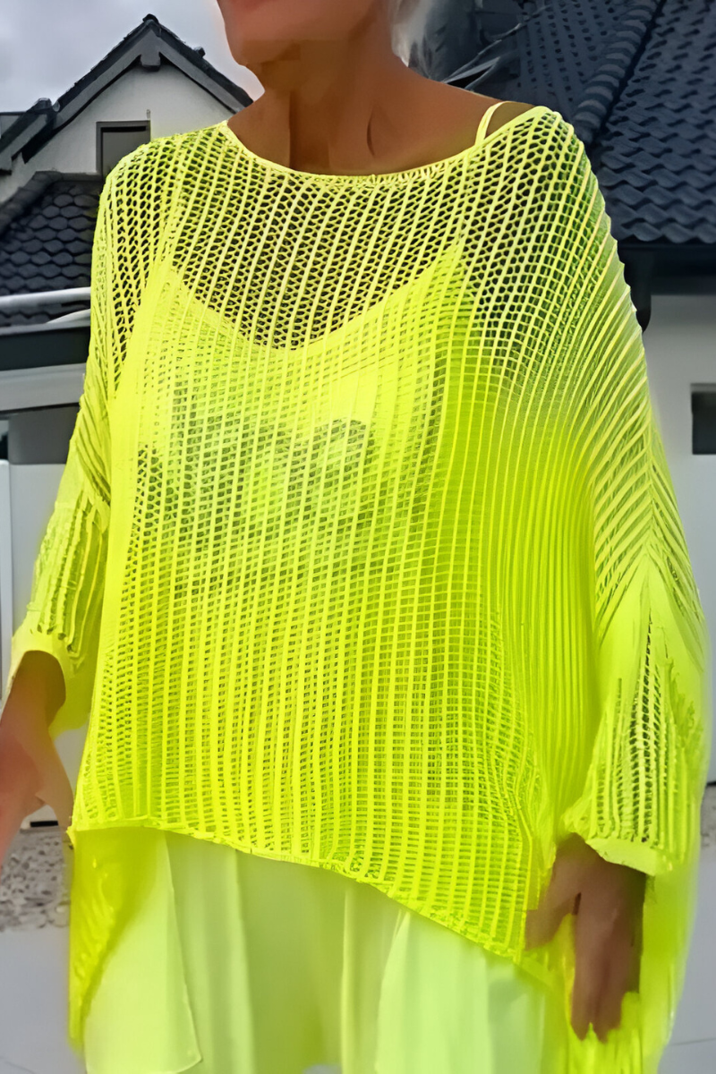 Isa™ | Luchtige Jumpsuit Met Gebreide Top