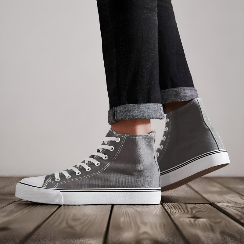 Esmée™ | Orthopedische Hoge Sneakers met spijkerstof