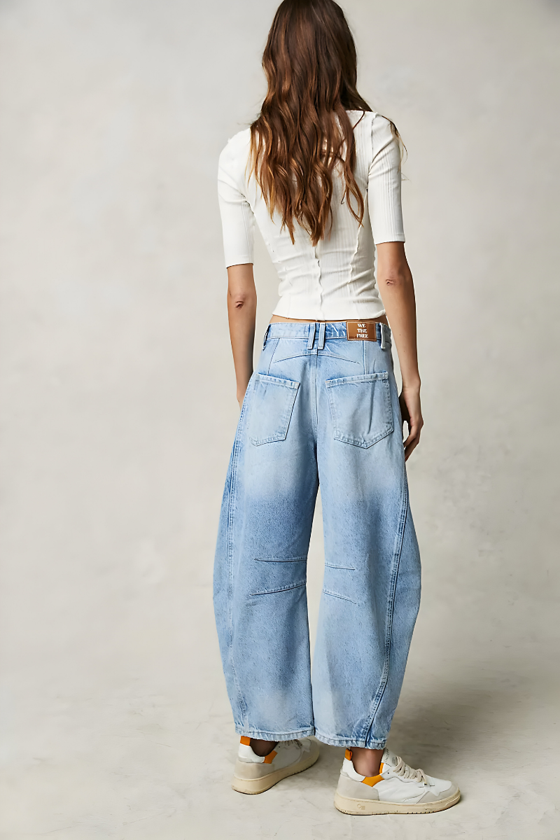 Lia™ | Stijlvolle Baggy Jeans
