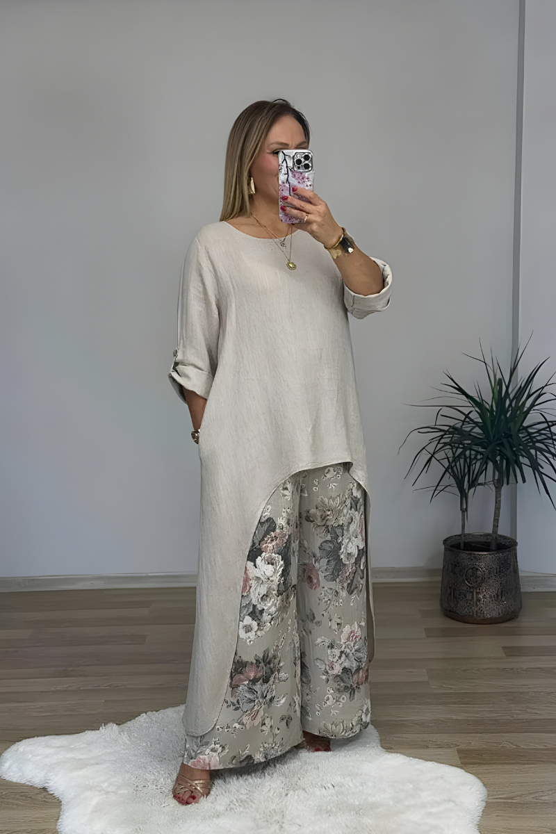 Bente™ | Casual Linnen Set