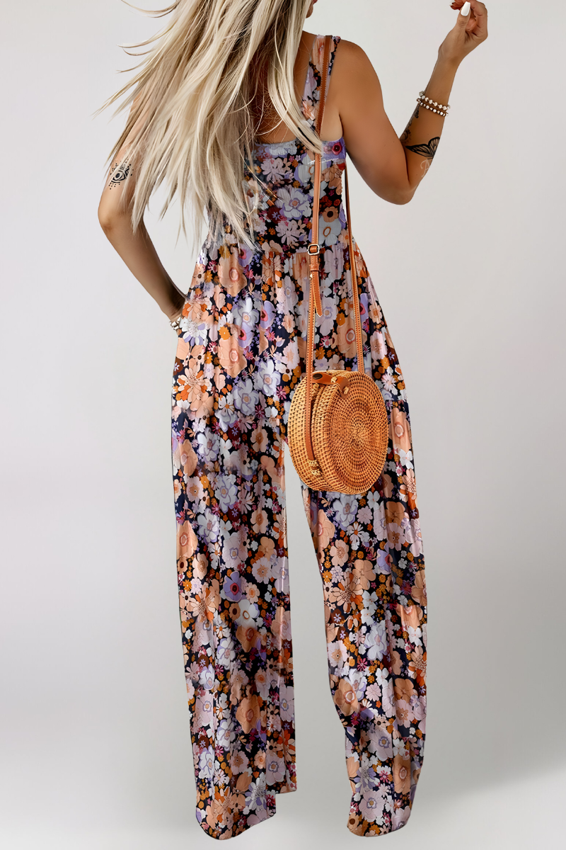 Mila™ | Mouwloze Jumpsuit met Bloemenprint