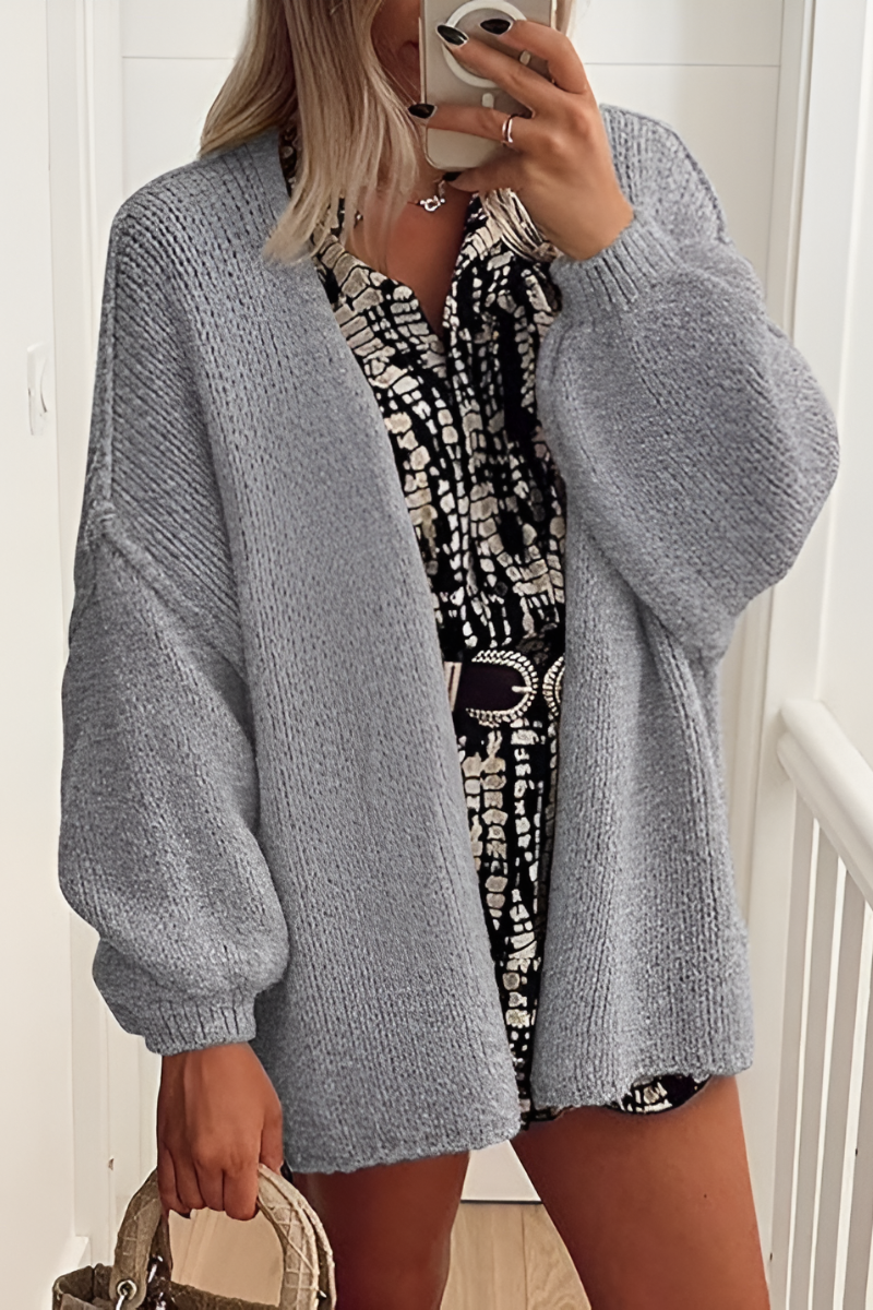 Luna™ | Oversized Gebreide Cardigan