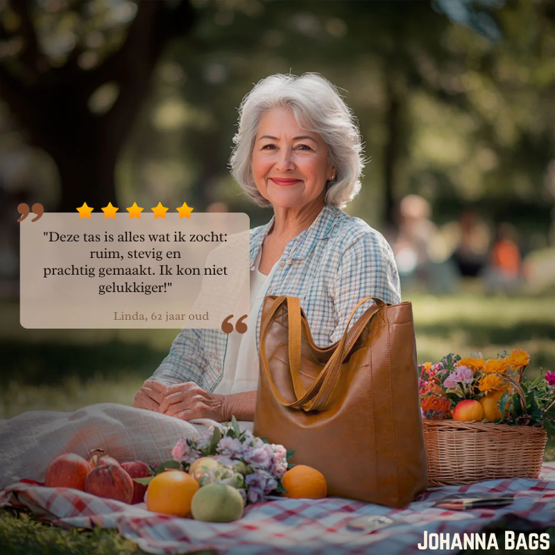 Lorena’s Moderne Chic | Stijlvolle Tas van Vegan Leer