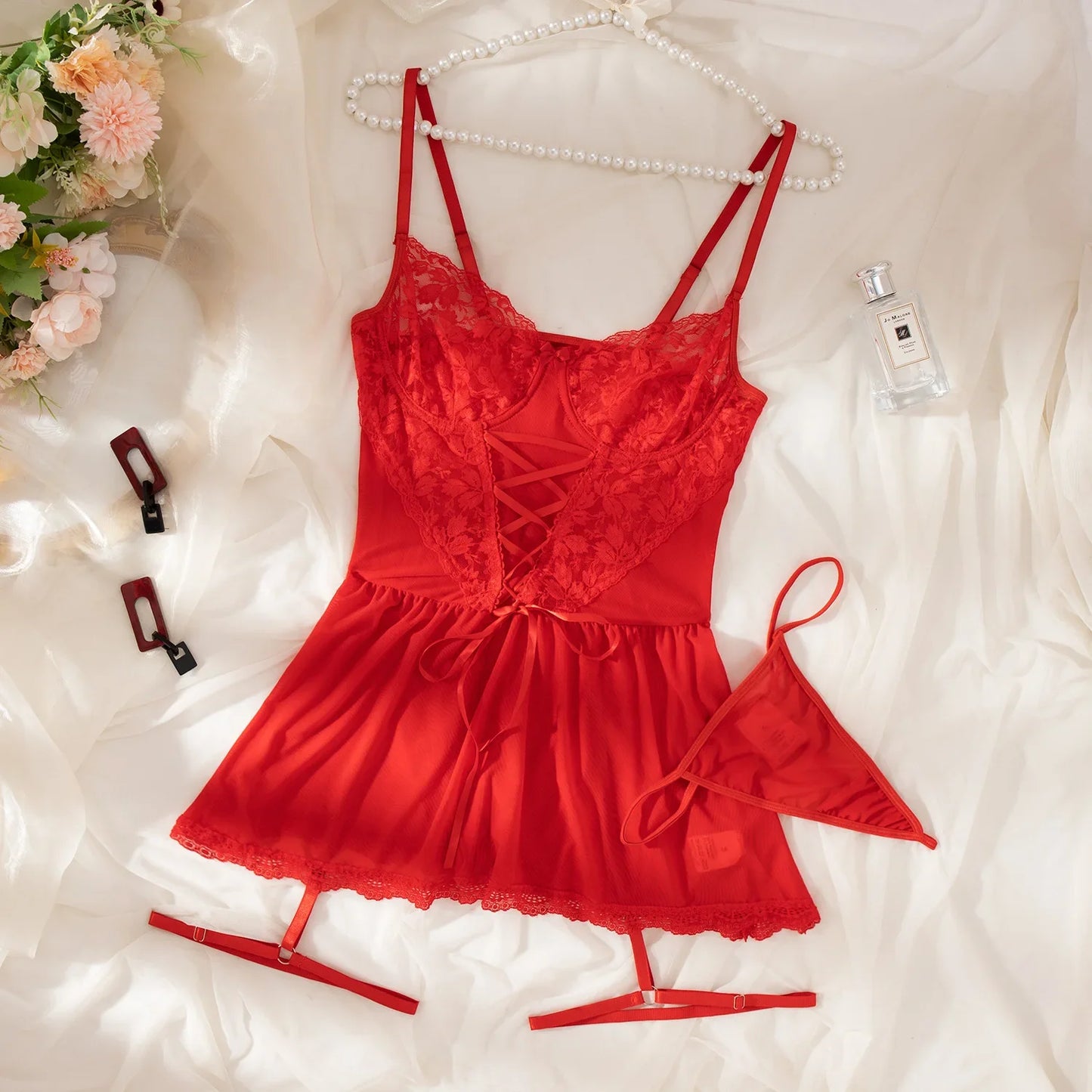 Nova™ | Elegante nachtjurk met bloemenmotief