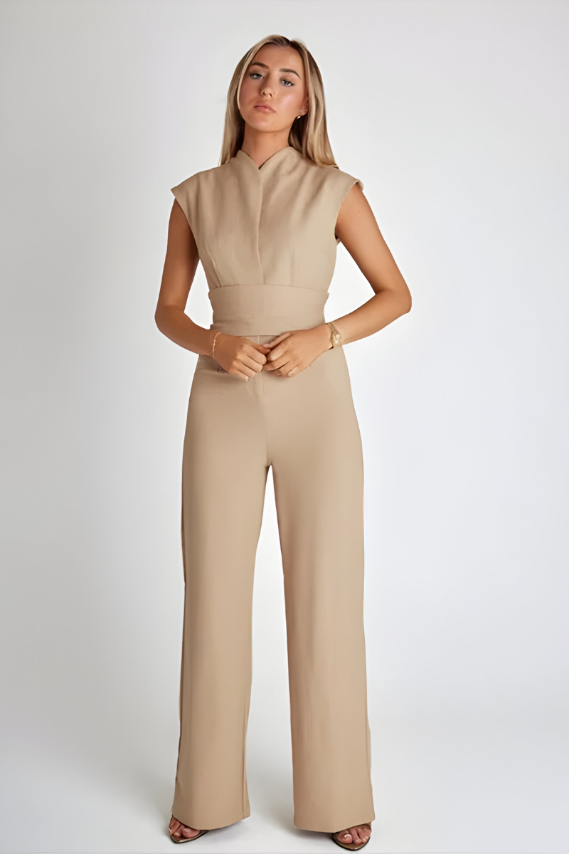 Eliniek™ | Stijlvolle & Mouwloze Jumpsuit