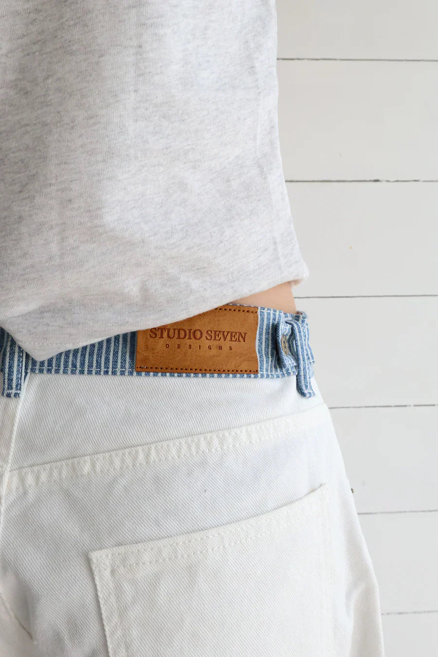 Jodie™ | Wijde Jeans met Tailleband