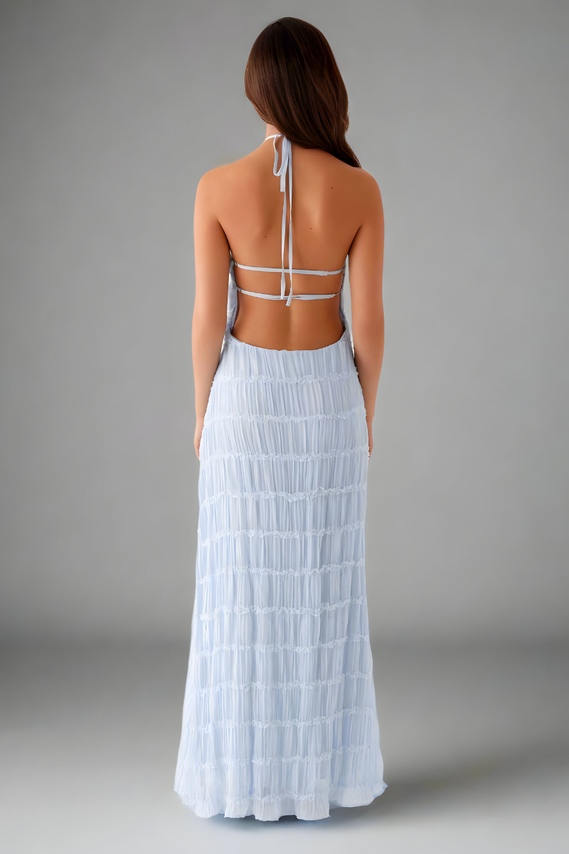 Yara™ | Halter Maxi Jurk