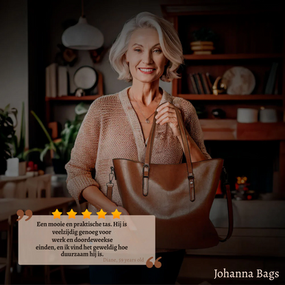 Nicole’s Favoriet | Vintage Schoudertas van Vegan Leer