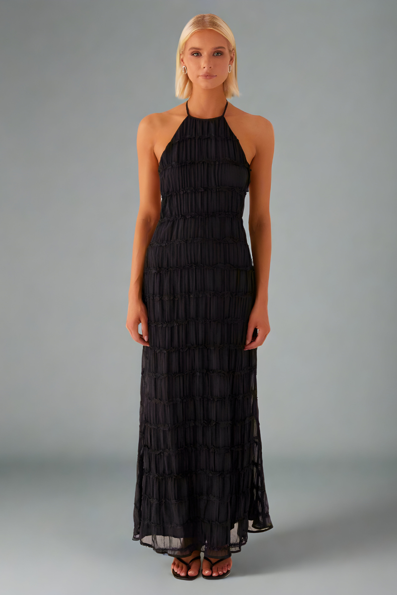 Yara™ | Halter Maxi Jurk