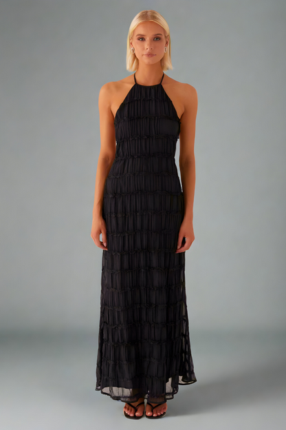 Yara™ | Halter Maxi Jurk