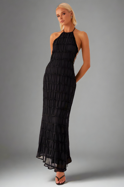 Yara™ | Halter Maxi Jurk