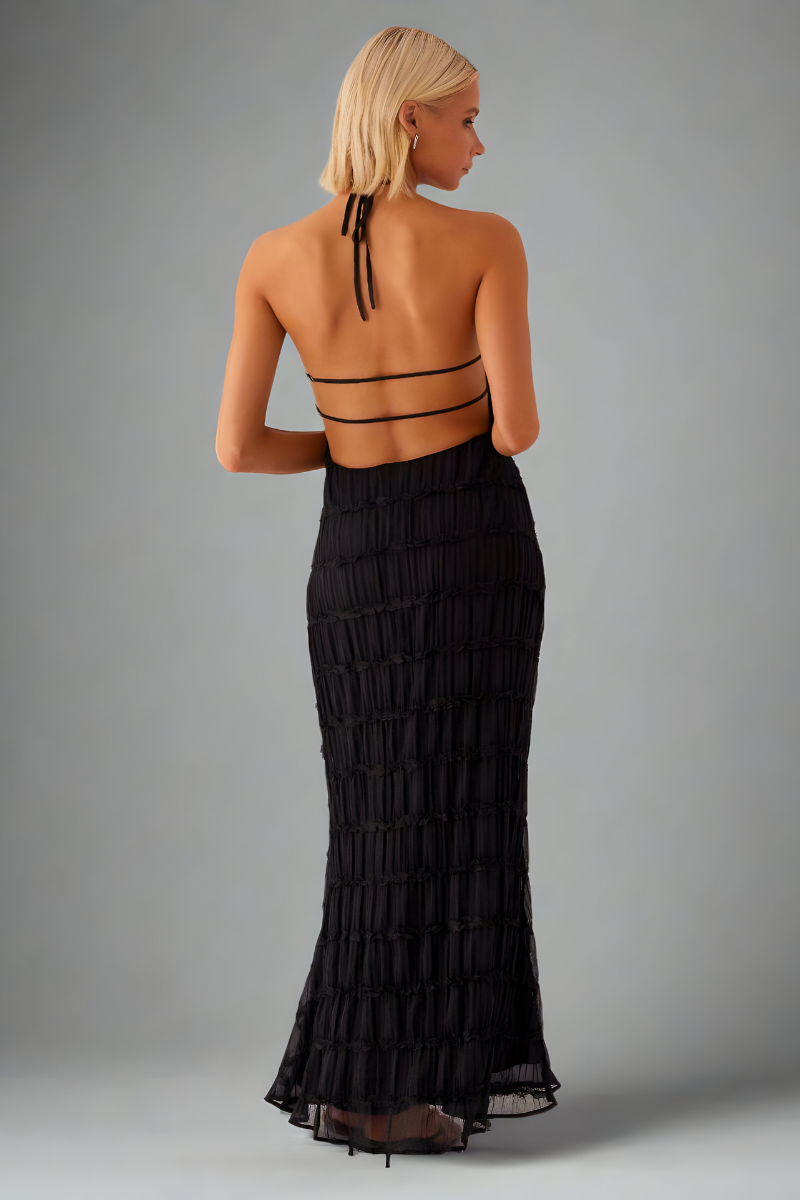 Yara™ | Halter Maxi Jurk