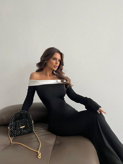 Iselien™ | Elegante Off-Shoulder Jurk