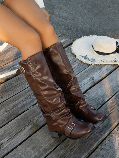 Mara™ | Trendy Leren Boots