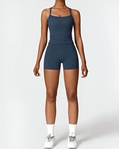 Elin™ | Naadloze Pasvorm Shorts & Tank Set